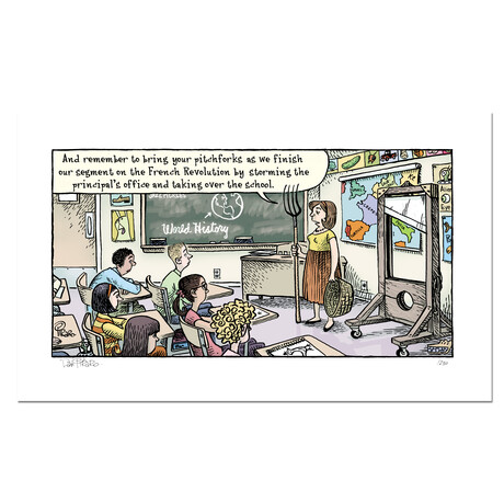 French Rev // Unframed