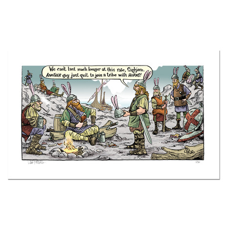 Viking Horns // Unframed