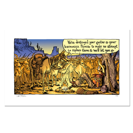 Cattle Protest // Unframed