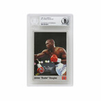 James Buster Douglas // Signed 1991 All World Boxing Trading Card #13 // Beckett Encapsulated