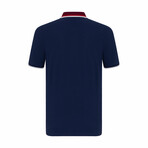 Bryson Short Sleeve Polo Shirt // Navy (L)