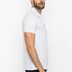 Zander Short Sleeve Polo Shirt // White (XL)