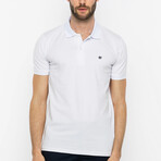 Zander Short Sleeve Polo Shirt // White (3XL)