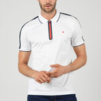 Soloman Short Sleeve Polo Shirt // White (2XL)