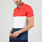 Sterling Short Sleeve Polo Shirt // Red (S)