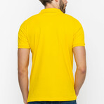 Milo Short Sleeve Polo Shirt // Yellow (L)