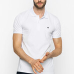 Zander Short Sleeve Polo Shirt // White (3XL)