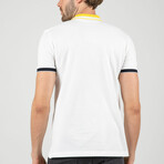 Cole Short Sleeve Polo Shirt // White (3XL)
