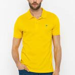 Milo Short Sleeve Polo Shirt // Yellow (M)