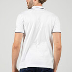 Soloman Short Sleeve Polo Shirt // White (S)