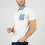 Harold Short Sleeve Polo Shirt // White (3XL)