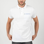 Cade Short Sleeve Polo Shirt // White (2XL)