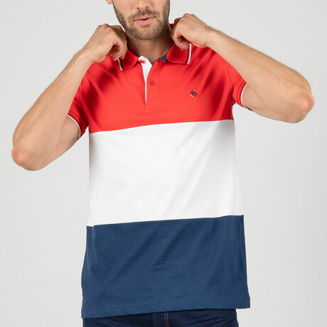 Sterling Short Sleeve Polo Shirt // Red (2XL)
