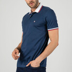 Joel Short Sleeve Polo Shirt // Navy (2XL)