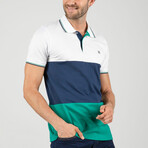 Korbin Short Sleeve Polo Shirt // White (XL)