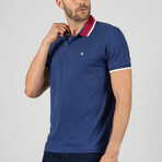 Bryson Short Sleeve Polo Shirt // Navy (S)
