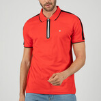 Gio Short Sleeve Polo Shirt // Red (2XL)