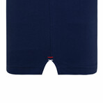 Bryson Short Sleeve Polo Shirt // Navy (L)