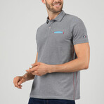 Arthur Short Sleeve Polo Shirt // Gray (2XL)