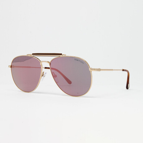Men's FT0536S Sunglasses // Rose Gold