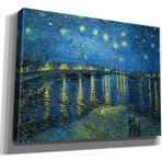 Starry Night Over the Rhone by Vincent Van Gogh (20"H x 24"W x 0.75"D)