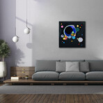 Several Circles by Wassily Kandinsky (circa 1926) (18"H x 18"W x 0.75"D)