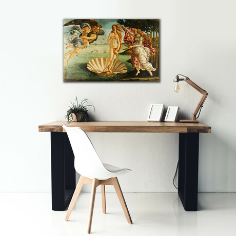 The Birth of Venus by Sandro Botticelli (18"H x 26"W x 0.75"D)