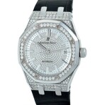 Audemars Piguet Ladies Royal Oak Diamond Automatic // 15452BC.ZZ.D019CR // Pre-Owned