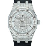 Audemars Piguet Ladies Royal Oak Diamond Automatic // 15452BC.ZZ.D019CR // Pre-Owned