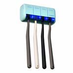 UV-C Toothbrush Sterilizer Family Set // Blue