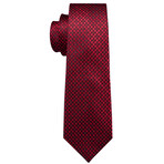 Vatican Handmade Silk Tie // Red