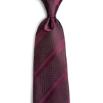 Havird Handcrafted Silk Tie // Maroon