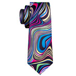 Rodman Handmade Silk Tie // Multicolor