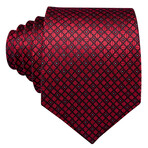 Vatican Handmade Silk Tie // Red