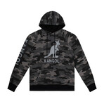 Camoflage Hoodie // Urban Camo (L)