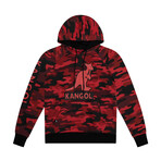 Camoflage Hoodie // Red Camo (S)
