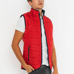Asher Vest // Red (S)