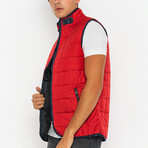 Asher Vest // Red (M)