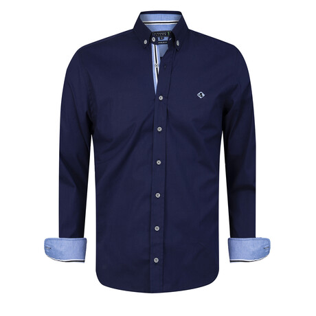Samuel Shirt // Navy (XS)