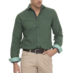Adam Oxford Shirt // Green (XS)