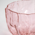 Crackle // Vase // Pink (Low)