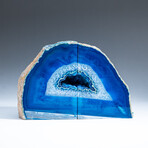 Genuine Agate Geode Bookends v.1