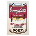 Andy Warhol // Hot Dog Bean II.59 from the Campbell's Soup II portfolio // 1969