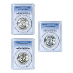 Franklin Half Dollar Legacy Collection // 1953-1959 // PCGS Certified MS64FBL Condition // Set of 3