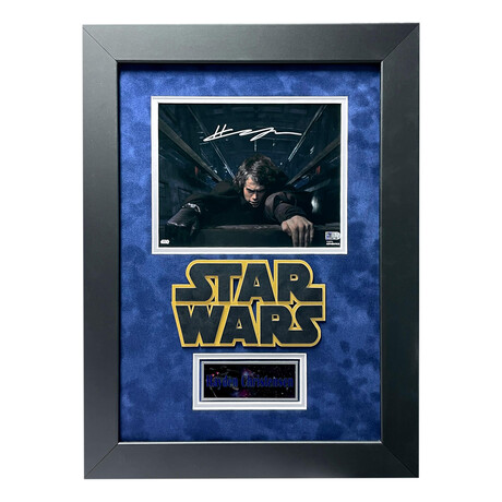 Hayden Christensen // Autographed "Anakin Skywalker - Star Wars" 8x10 Photo // Framed