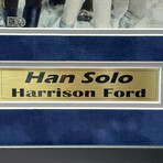 Harrison Ford // Autographed "Han Solo - Star Wars" 8x10 Photo // Framed Collage