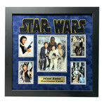 Harrison Ford // Autographed "Han Solo - Star Wars" 8x10 Photo // Framed Collage