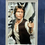 Harrison Ford // Autographed "Han Solo - Star Wars" 8x10 Photo // Framed Collage