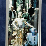 Harrison Ford // Autographed "Han Solo - Star Wars" 8x10 Photo // Framed Collage