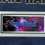 Pedro Pascal // Autographed "The Mandalorian" 8x10 Photo // Framed Collage